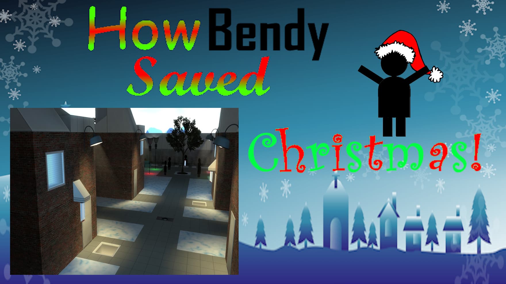 How Bendy Saved Christmas — Portal 2 Steam Workshop preview image