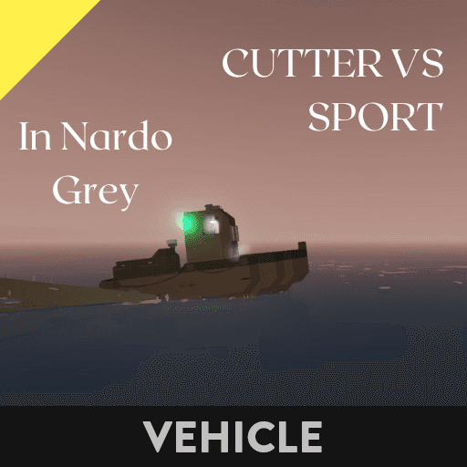 Cutter VS Sport (NARDO GREY) — Stormworks: Build and Rescue Steam Workshop preview image