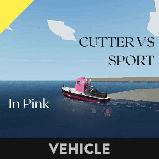 Cutter VS SPORT (Pink) — Stormworks: Build and Rescue Steam Workshop preview image