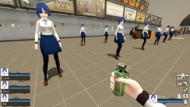BTR Yamada Ryo replace Louis — Left 4 Dead 2 Workshop preview
