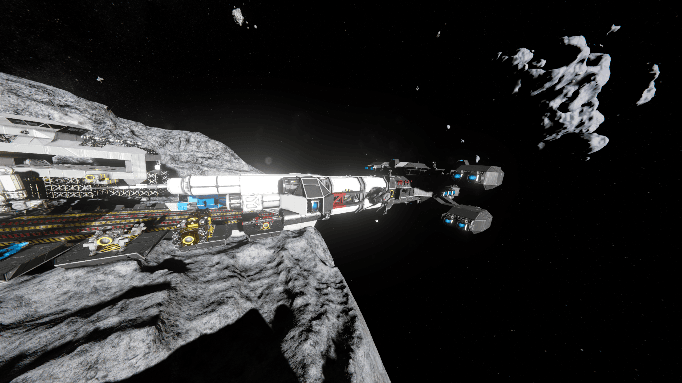 HMS Desilet Cruiser Transporter — Space Engineers Workshop preview