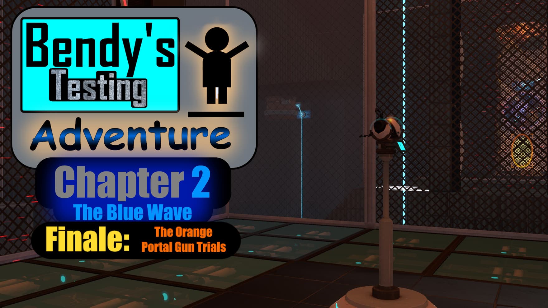 Bendy's Testing Adventure Chapter 2 FINALE (The Orange Portal Gun Trials) — Portal 2 Steam Workshop preview image