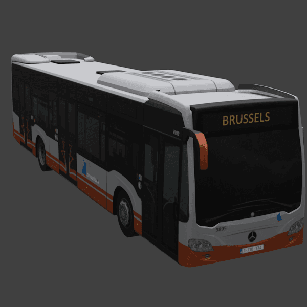 STIB/MIVB Citaro Bus (right hand drive) — Cities: Skylines Steam Workshop preview image