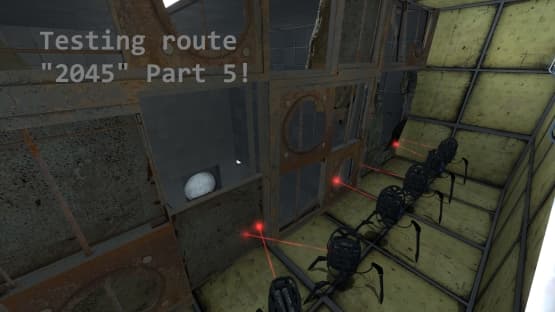 Fifth - Testing route "2045" — Portal 2 Steam Workshop preview image