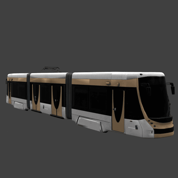 STIB/MIVB TRAM (1car) — Cities: Skylines Steam Workshop preview image