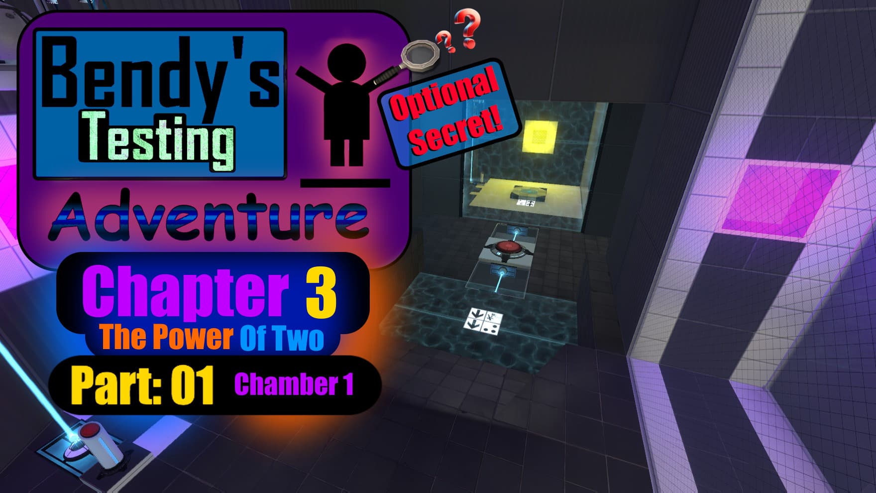Bendy's Testing Adventure Chapter 3 Part 1 — Portal 2 Steam Workshop preview image