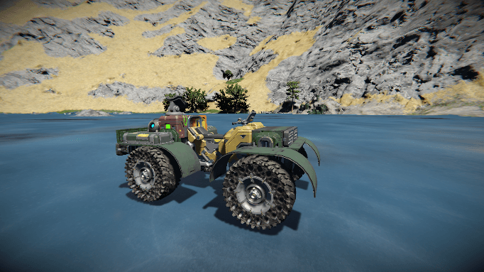 (ECDF) `Vole` ATV MK 1 — Space Engineers Workshop preview