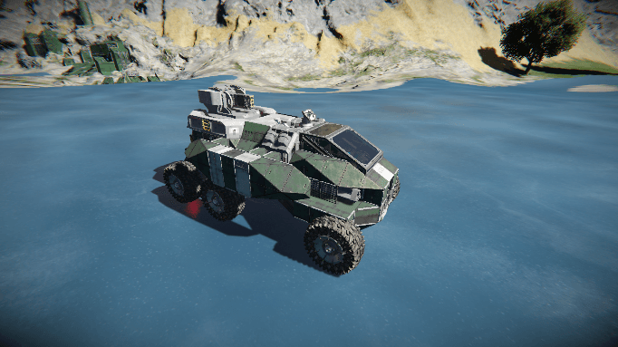 Turtle Mk1 {Gatling Variant} — Space Engineers Steam Workshop preview image