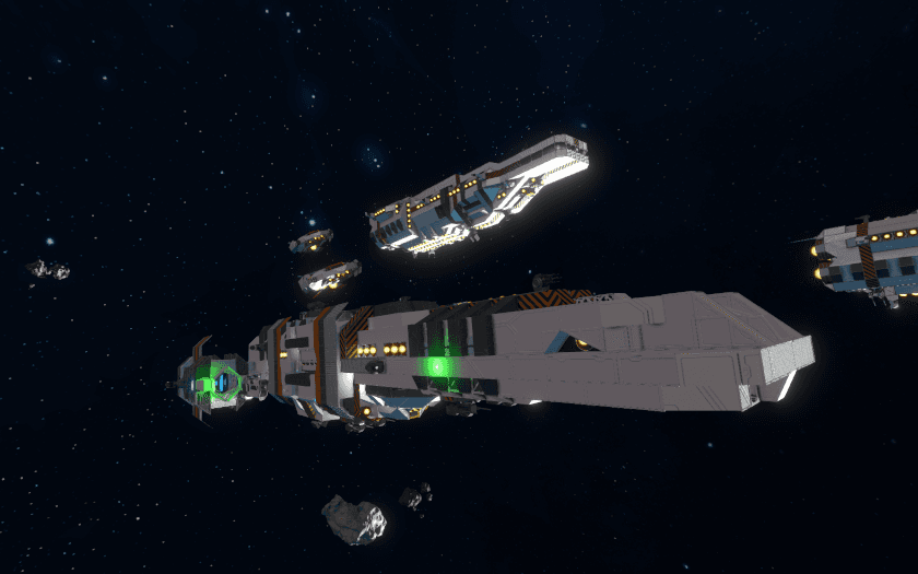 Verdammnis Heavy Cruiser — Space Engineers Workshop preview