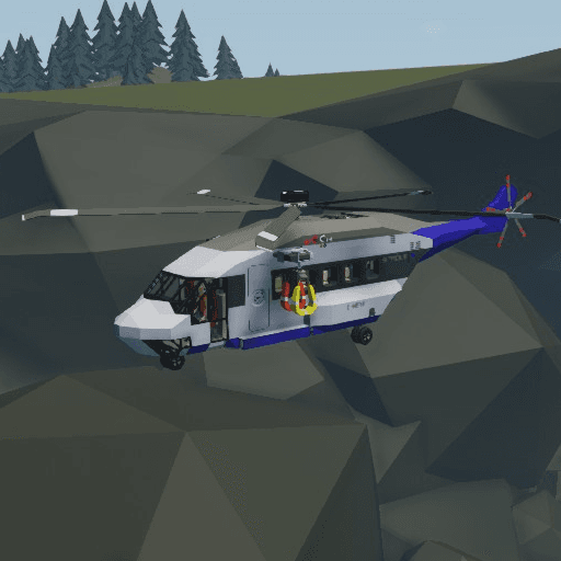 Multi-purpose SAR Helicopter Stroewe 10 — Stormworks: Build and Rescue Workshop preview