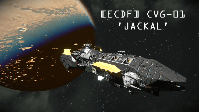 [ECDF] CGV-01 'Jackal' — Space Engineers Workshop preview