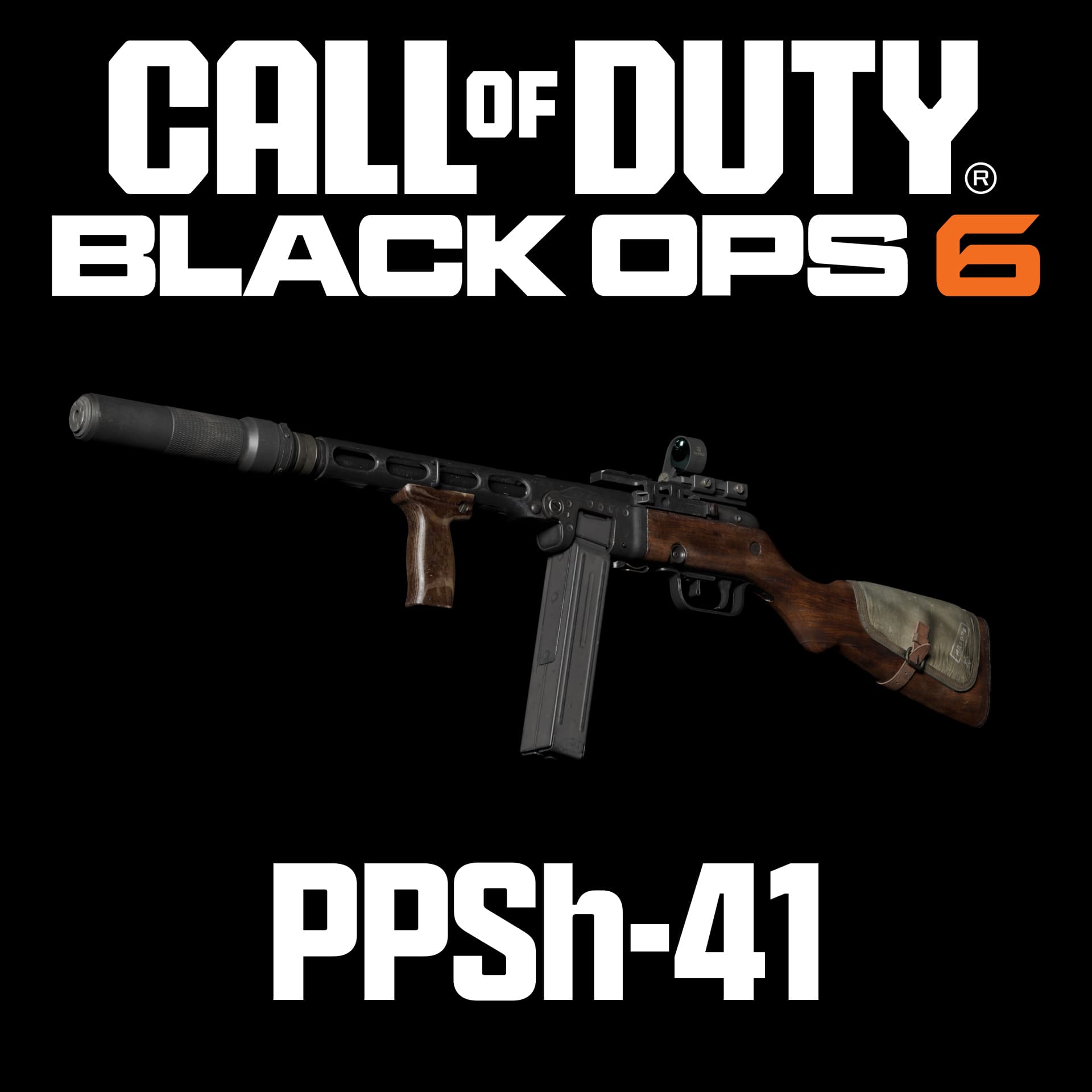 COD:Black Ops 6 PPSh-41 — Left 4 Dead 2 Steam Workshop preview image