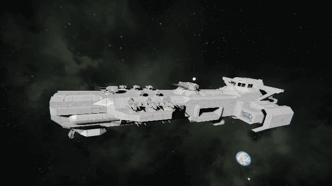 [ECDF] Destroyer WIP — Space Engineers Workshop preview