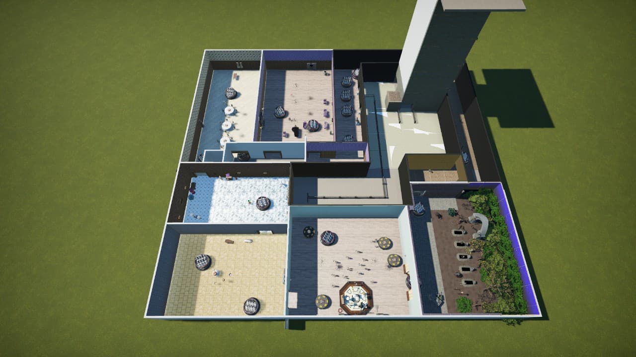 A dead man's party — Planet Coaster Steam Workshop preview image