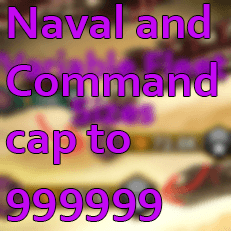 Command & Naval Cap up to 999999 — Stellaris Steam Workshop preview image