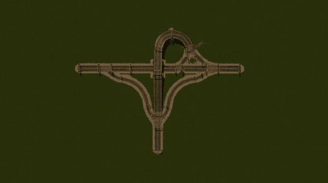 Fuchs Trumpet Railway Cross V2 — Cities: Skylines Workshop preview