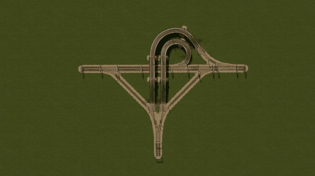 Fuch's Trumpet Railway Crossing — Cities: Skylines Workshop preview