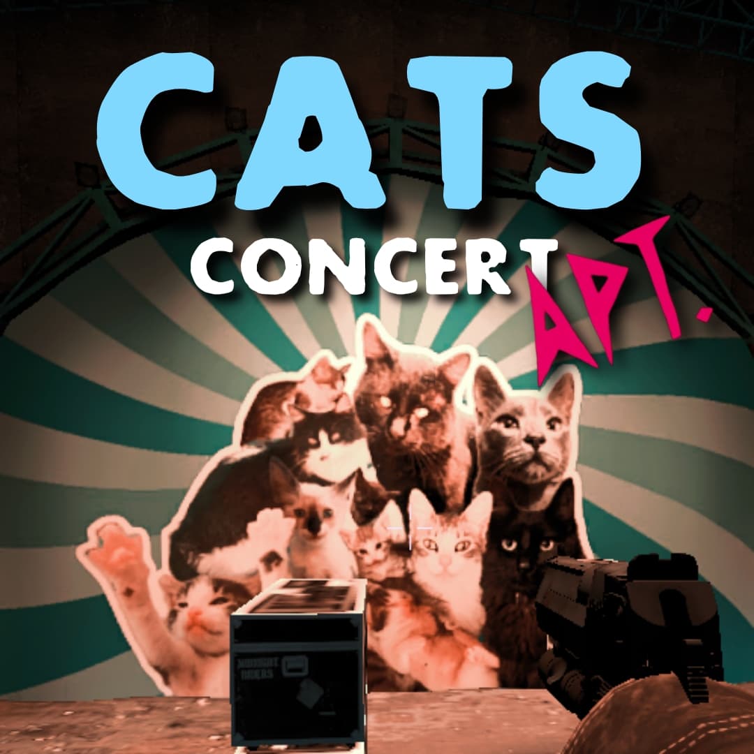Cats & Intrepidus Concert - ROSÉ & Bruno Mars - APT. (cover by Bongo Cat) — Left 4 Dead 2 Workshop preview