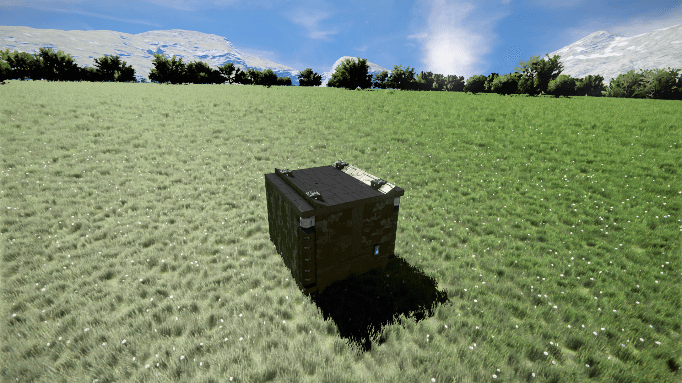 ASEC Standard Container S1 — Space Engineers Workshop preview