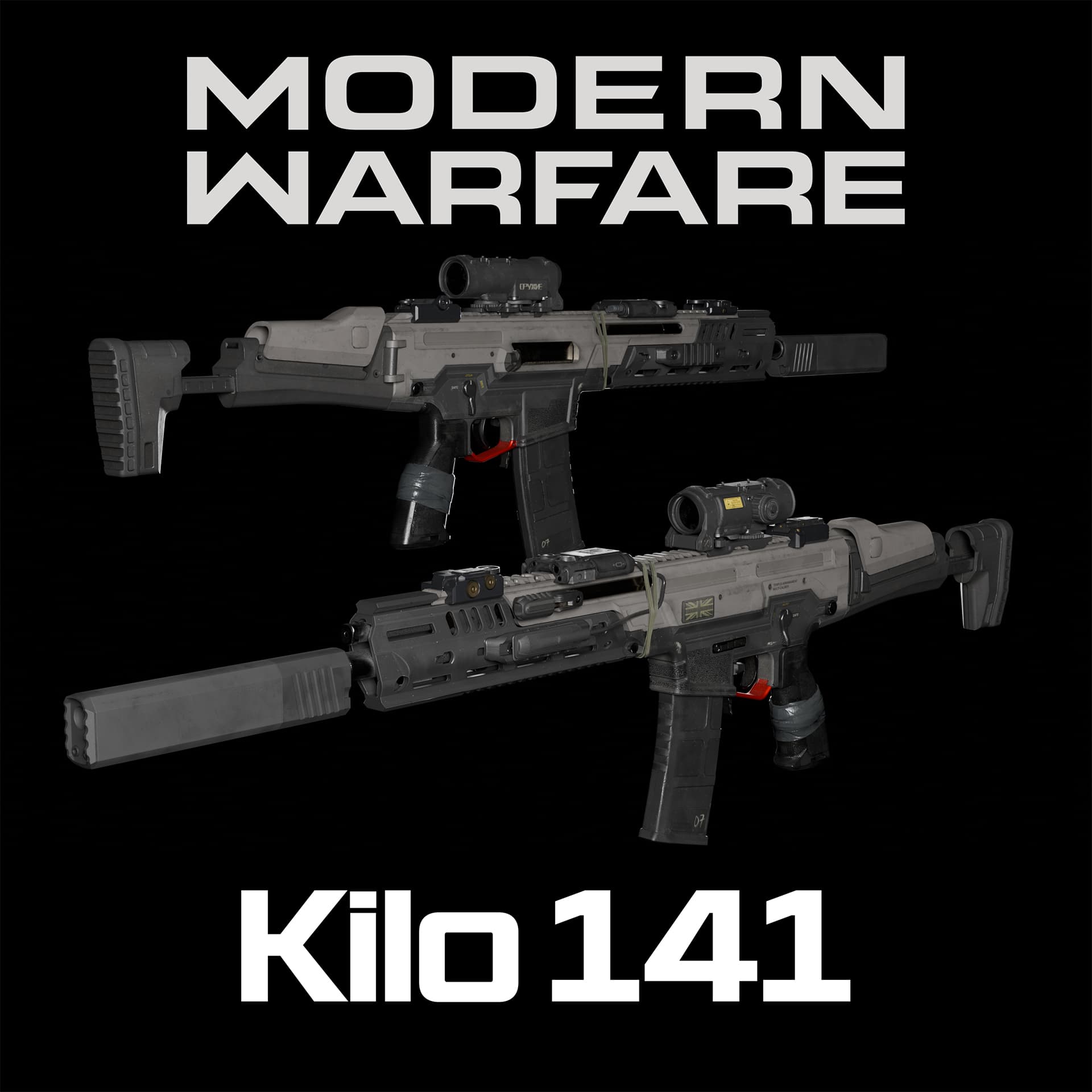 COD:MW19 Kilo 141 Ghostly Premonitons (M16) Alternative — Left 4 Dead 2 Steam Workshop preview image