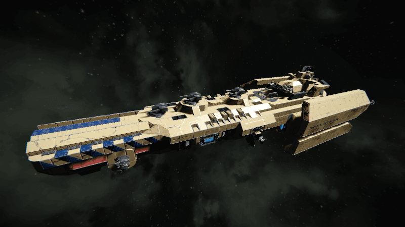 {OLD VERSION} WIP Destroyer mk2_1 — Space Engineers Workshop preview
