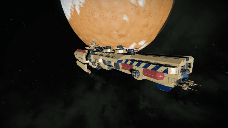 [TLN] DDA-214 Maelstrom — Space Engineers Workshop preview