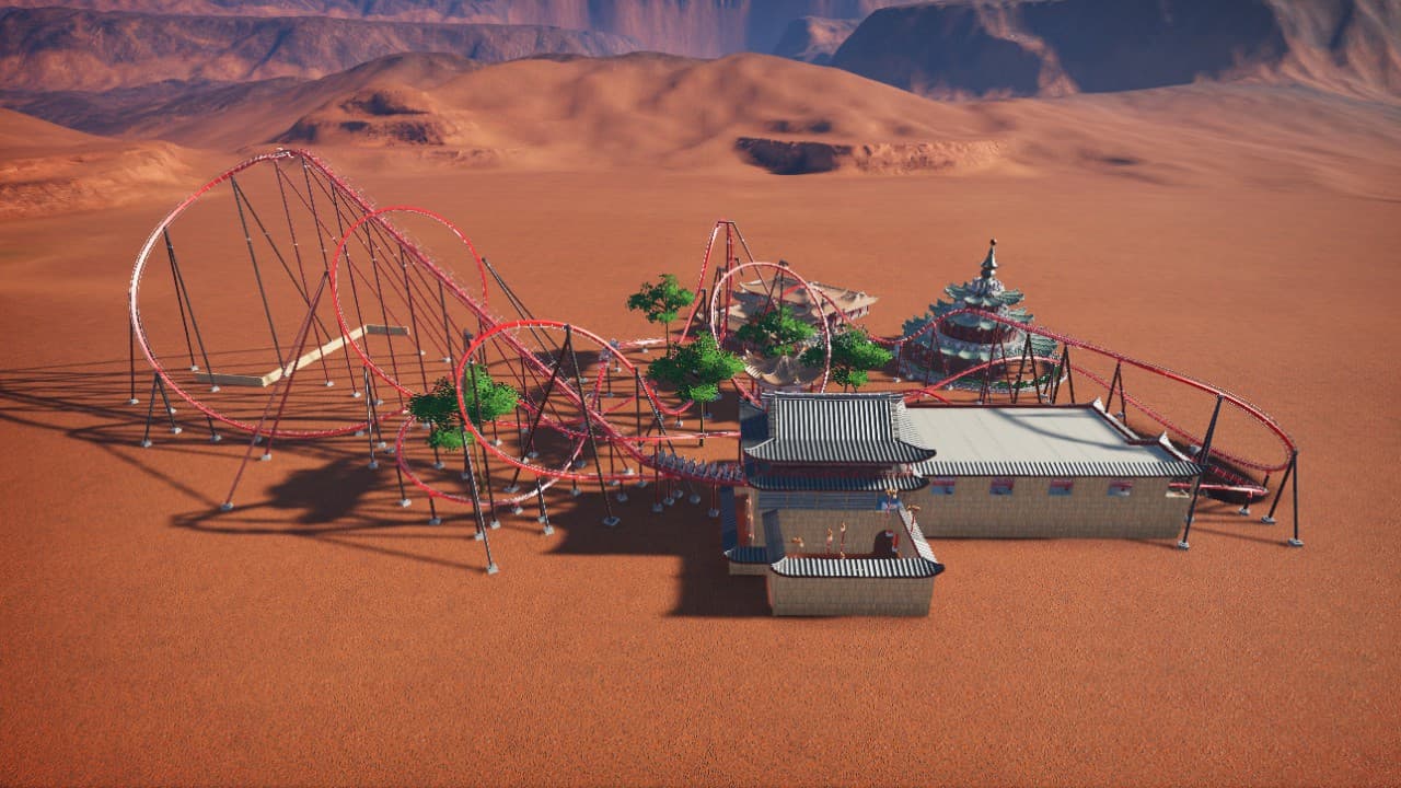 Curse of the ninja — Planet Coaster Workshop preview