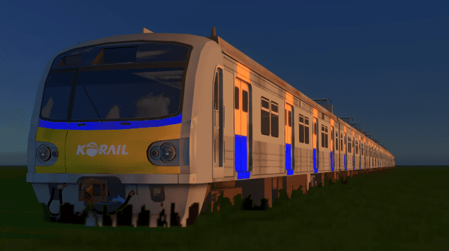 Korail 341000 2nd 7Cars — Cities: Skylines Workshop preview