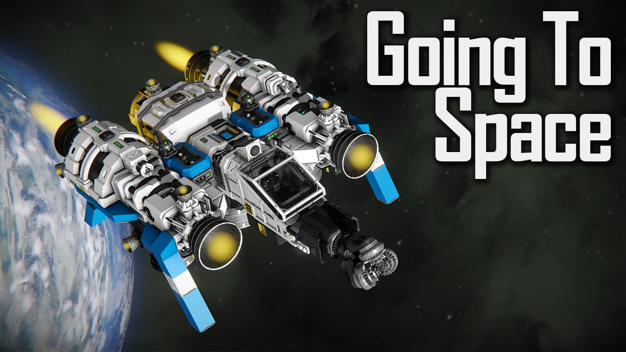 Symmetrical Tutorial Space Ship — Space Engineers Steam Workshop preview image