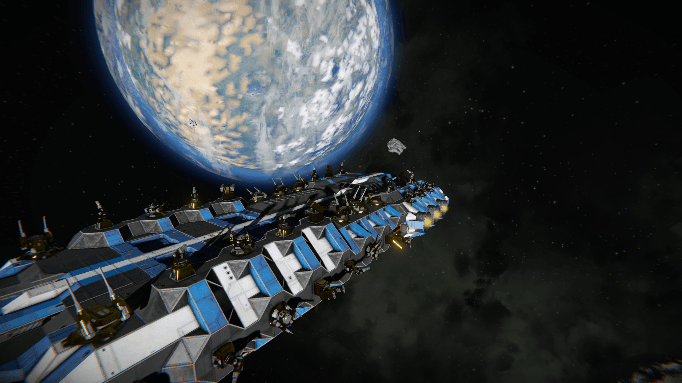 USR Dauntless — Space Engineers Workshop preview