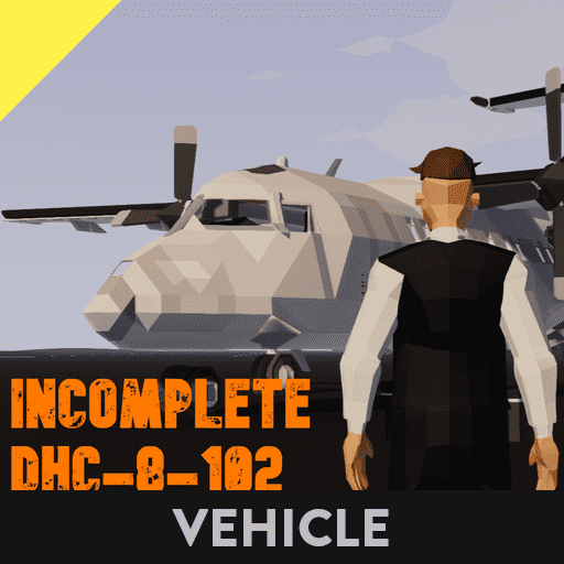 Incomplete DHC-8-102 — Stormworks: Build and Rescue Workshop preview