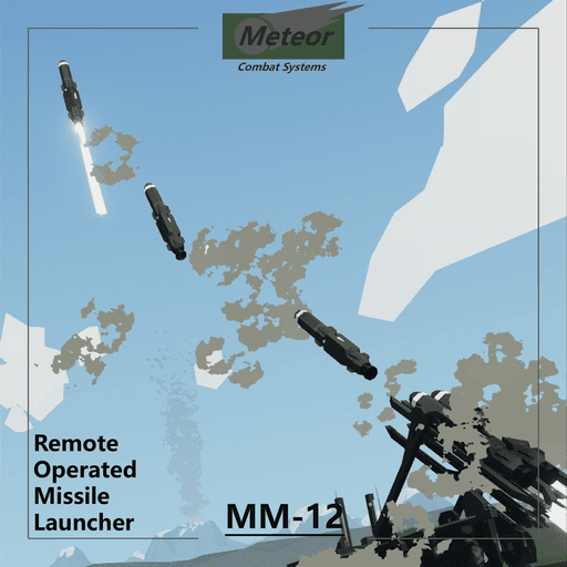 MM-12 Remote Operated Missile Launcher — Stormworks: Build and Rescue Steam Workshop preview image