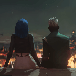 Ekko and Powder - Arcane — Wallpaper Engine Steam Workshop preview image