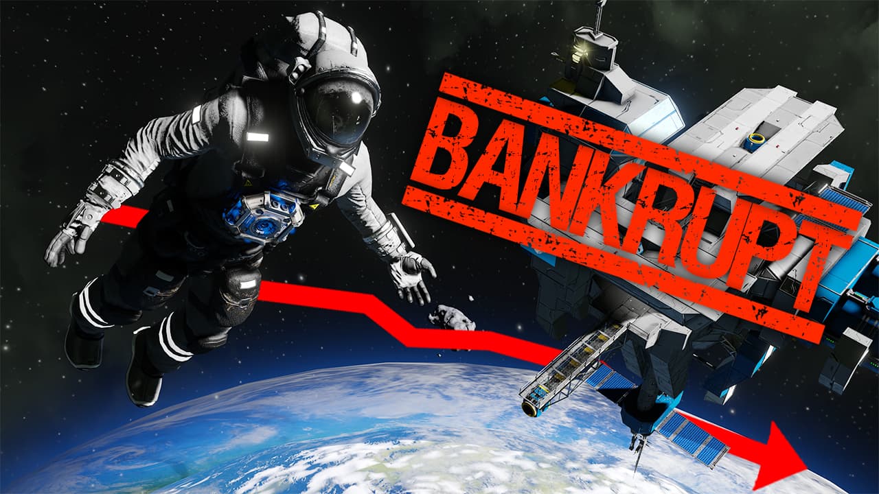 Bankrupt - Economy Station Start — Space Engineers Workshop preview