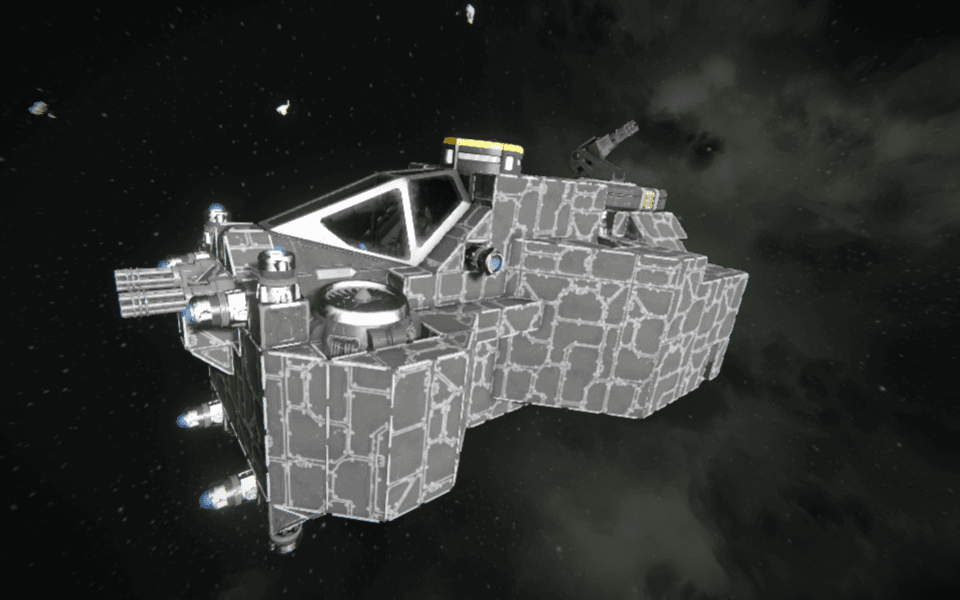Myśliwiec typu Burza — Space Engineers Workshop preview
