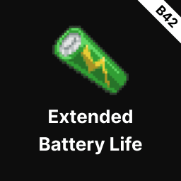 [B42] Extended Battery Life — Project Zomboid Steam Workshop preview image