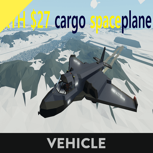 XYH $27 cargo spaceplane — Stormworks: Build and Rescue Workshop preview