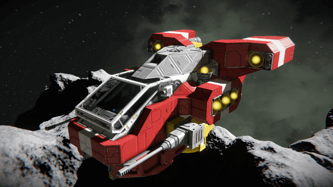 Fighter - 'Perpetrator' — Space Engineers Steam Workshop preview image