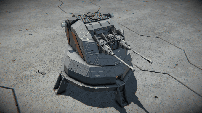 UNH - [DT-Warden] Auto Turret — Space Engineers Steam Workshop preview image