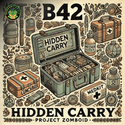 [B42] Hidden Carry — Project Zomboid Steam Workshop preview image