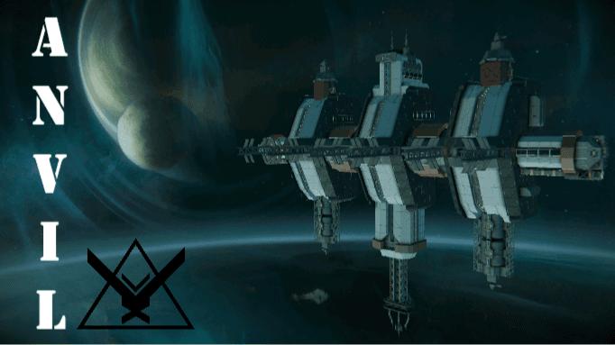 UNH - Anvil Class Station — Space Engineers Steam Workshop preview image