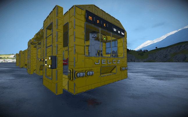 Jelcz M718 — Space Engineers Workshop preview