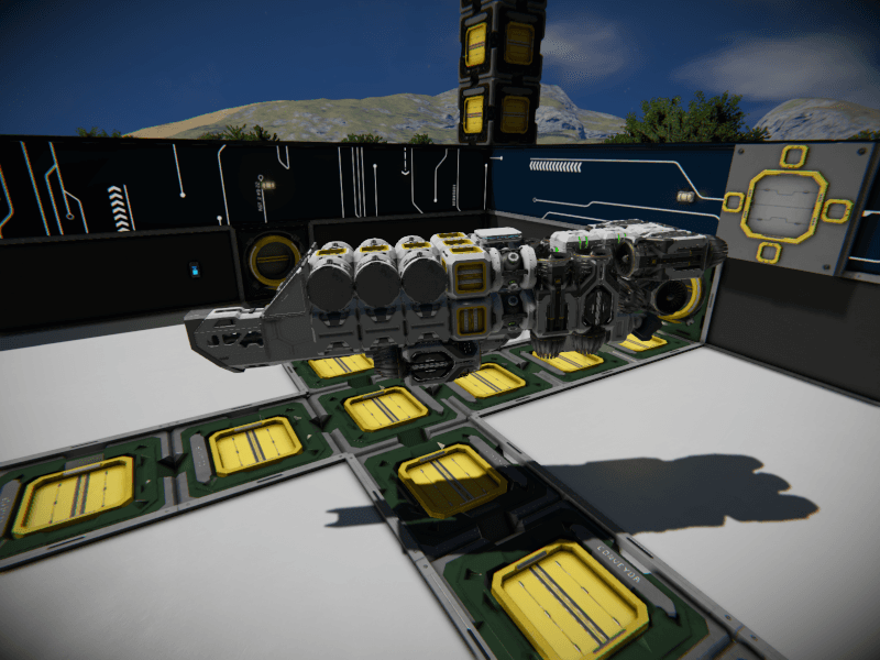 RGD01 (Railgun Drone - Caazego Modified) — Space Engineers Workshop preview