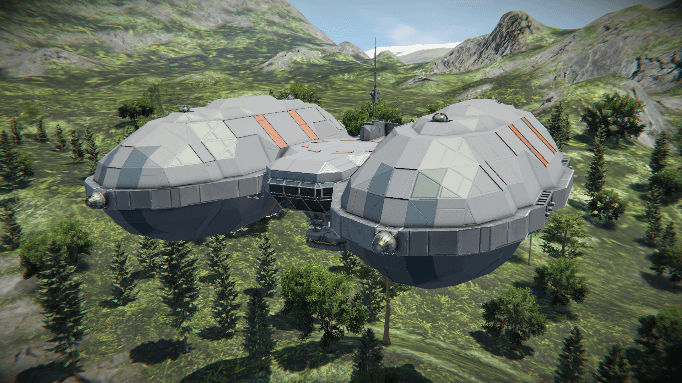 UNH - [ML] Zephyr Super Lift Ship — Space Engineers Steam Workshop preview image