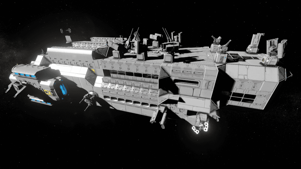 Large Grid 238 — Space Engineers Workshop preview