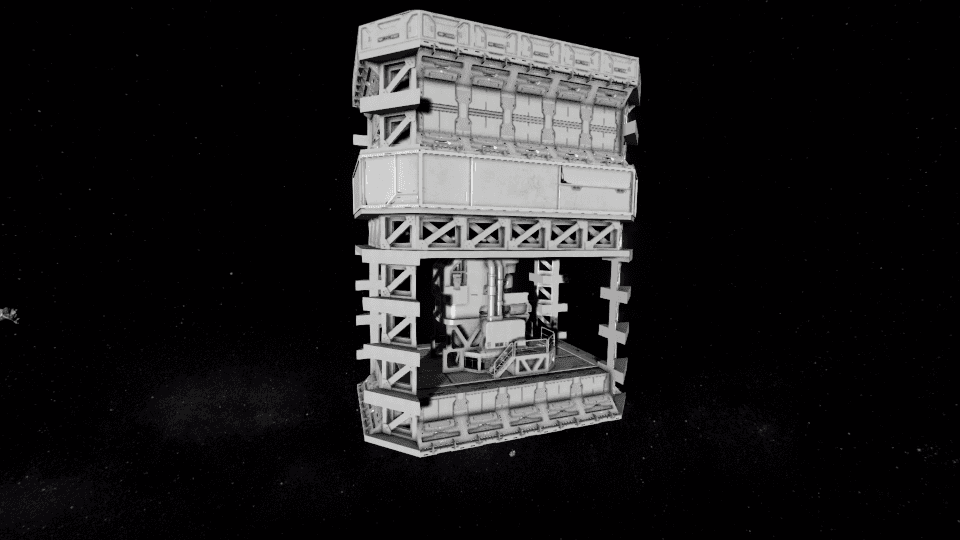 Large Grid 3119 — Space Engineers Workshop preview