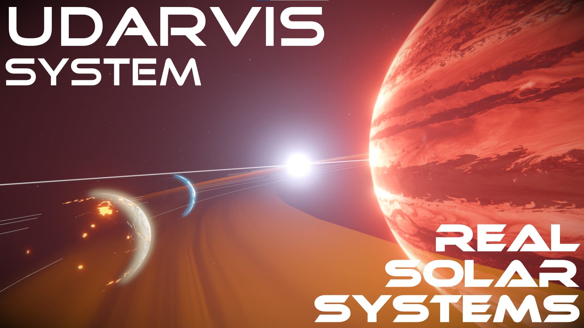 Udarvis System - Real Solar Systems Proxy Pack — Space Engineers Workshop preview