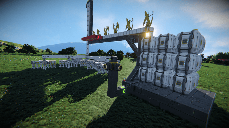 Basic Remote Mining Rig V6 — Space Engineers Workshop preview