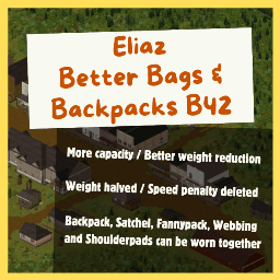 Eliaz Better Bags & Backpacks B42 — Project Zomboid Workshop preview