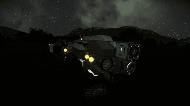 Bastaga Atmospheric Cargo Ship V2 — Space Engineers Workshop preview